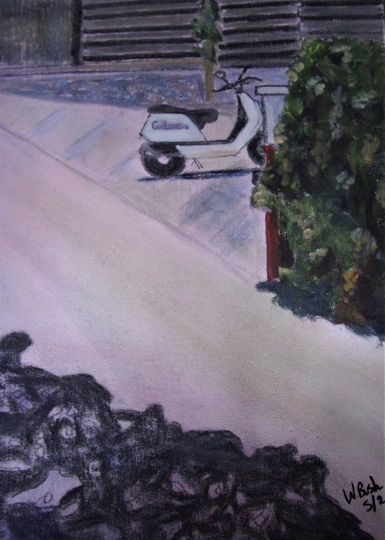 Original Figurative Landscape Painting by Wanda Bush