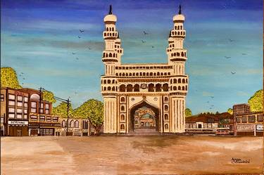 Print of Fine Art Architecture Paintings by Afreen Khundmiri