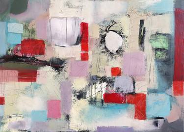 Original Abstract Expressionism Abstract Paintings by Ilze Egle