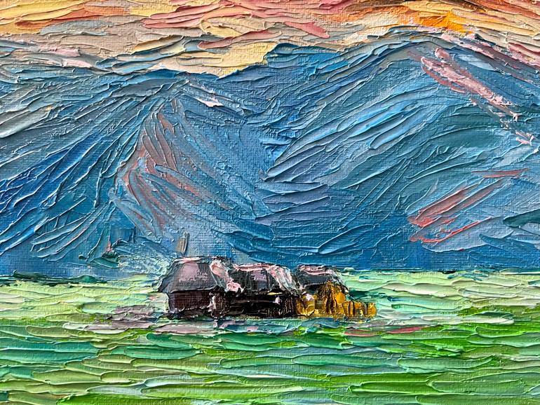 Original Impressionism Landscape Painting by Natalia Popova