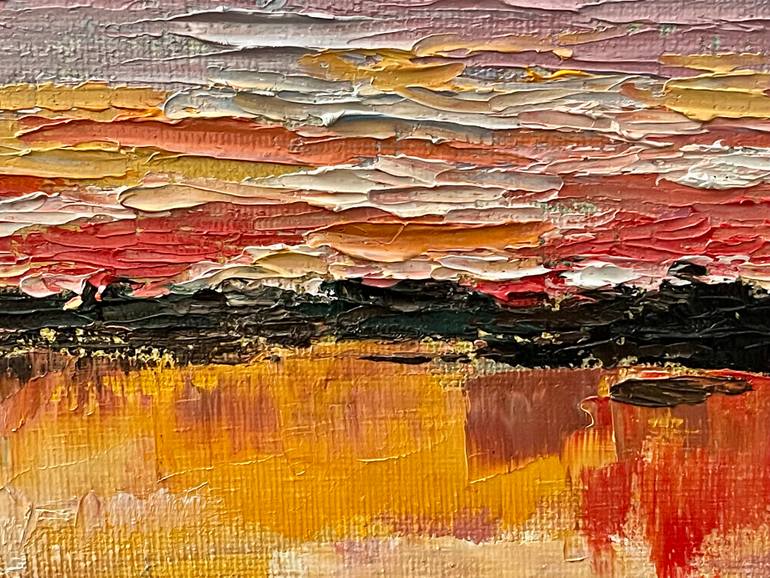 Original Impressionism Landscape Painting by Natalia Popova