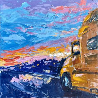 Truck At Sunset thumb