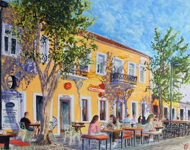 Print of Impressionism Architecture Paintings by francisco adolfo gutierrez