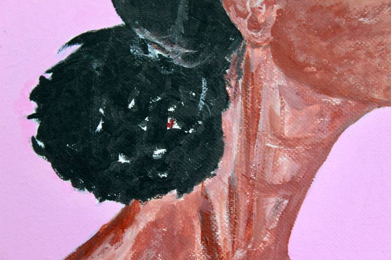 Original Expressionism Women Painting by Le Viève