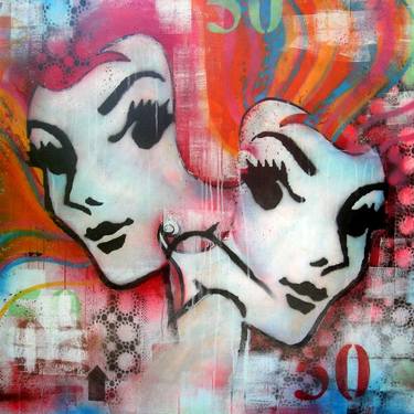 Print of Street Art Graffiti Paintings by Damian Brewer