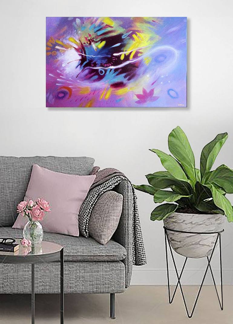 Original Abstract Painting by DAVID DADOARTS