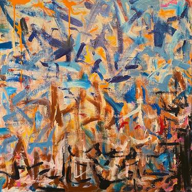 Original Abstract Expressionism Abstract Paintings by Jeffrey Fuchs