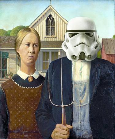 American Gothic revisited - Limited Edition 1 of 20 thumb