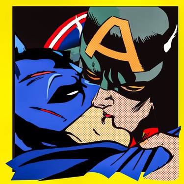 Cap kissing Bruce - Limited Edition 2 of 10 thumb