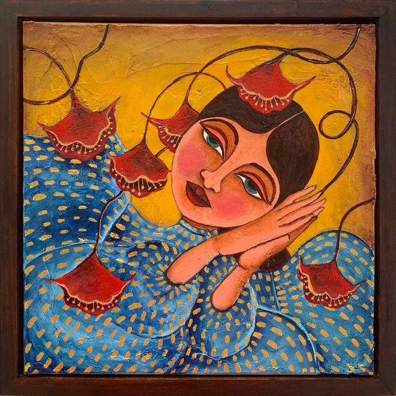 Mahogany Painting by Hiranya R | Saatchi Art