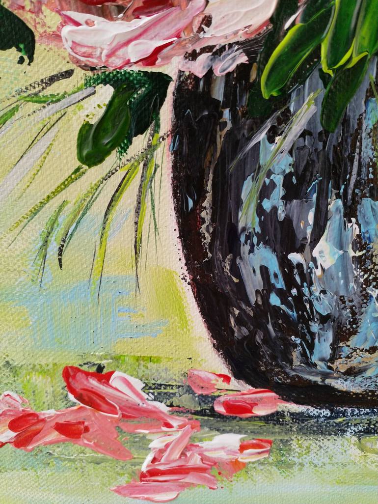 Original Impressionism Still Life Painting by Tatiana Gomzina