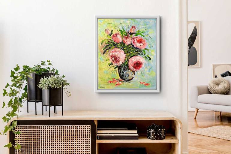 Original Impressionism Still Life Painting by Tatiana Gomzina