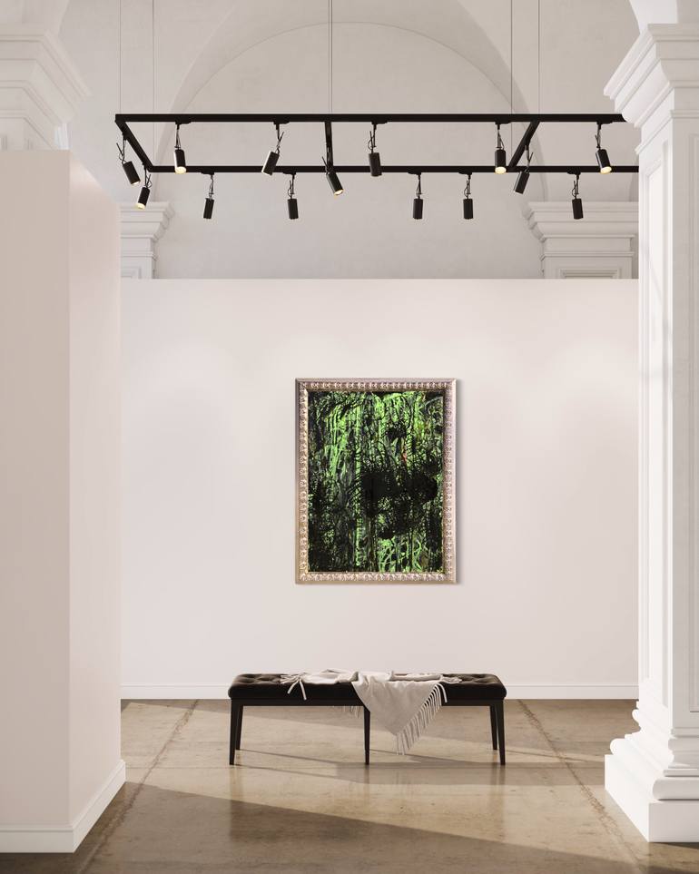 Original Abstract Expressionism Abstract Painting by Tigran Malkhasyan