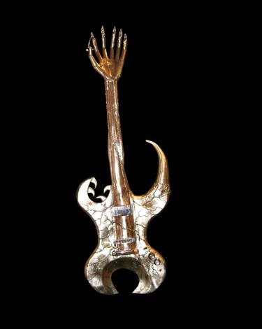 Original Realism Music Sculpture by William C Mang