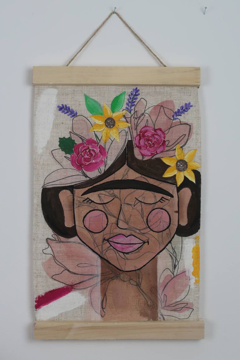 Original Illustration Women Painting by Fashionartsuffer Sara Debrunner Mesquita
