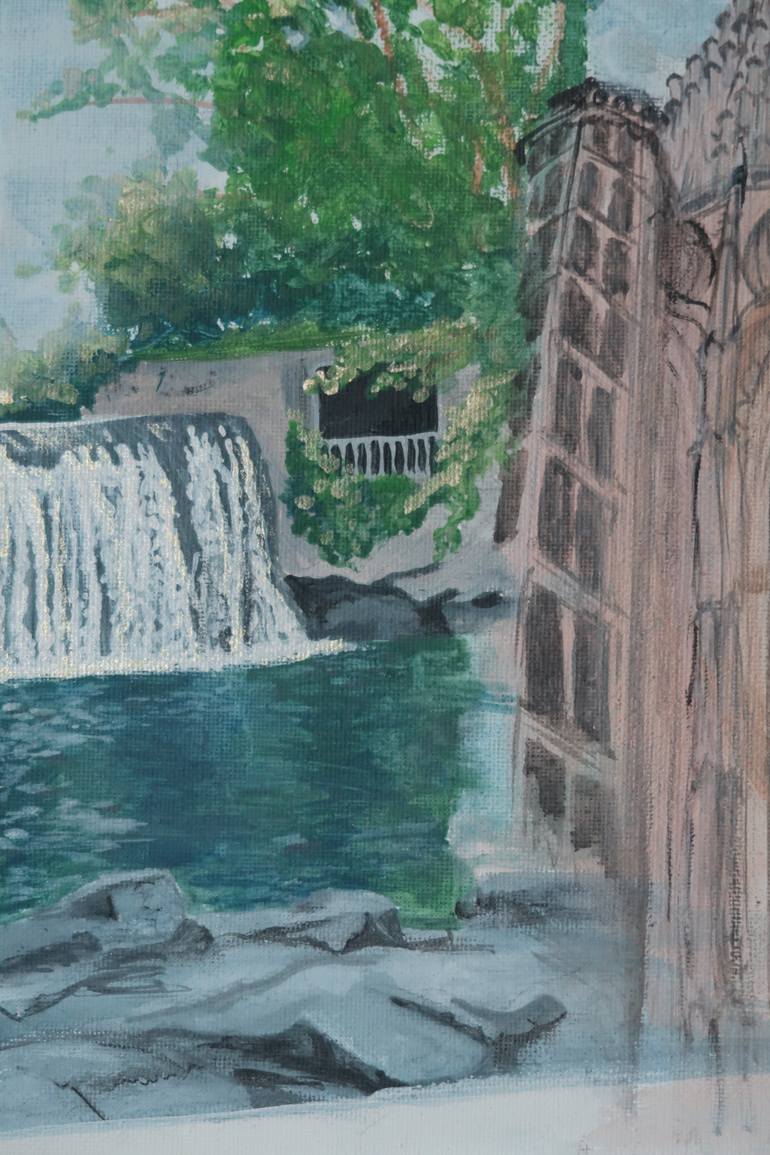 Original Expressionism Nature Painting by Fashionartsuffer Sara Debrunner Mesquita