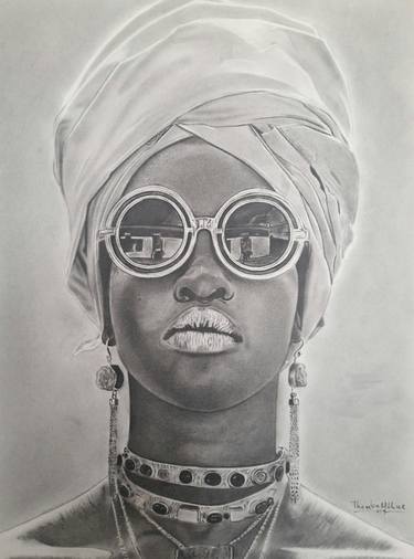 Original People Drawings by Thembalami Ndlovu