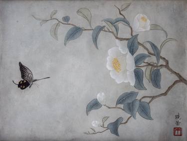 Original Fine Art Floral Paintings by Lexi Zhu