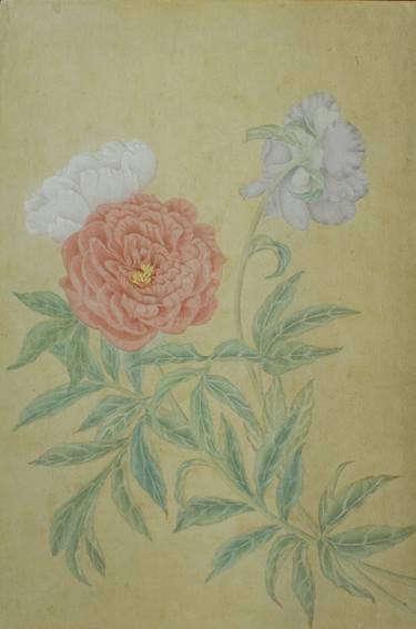 Original Floral Painting by Lexi Zhu