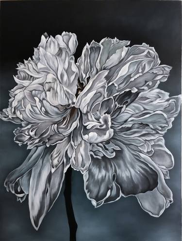 Print of Figurative Floral Paintings by Yuliia Kravets