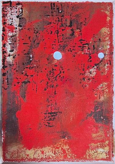 Original Abstract Mixed Media by NR UNSER