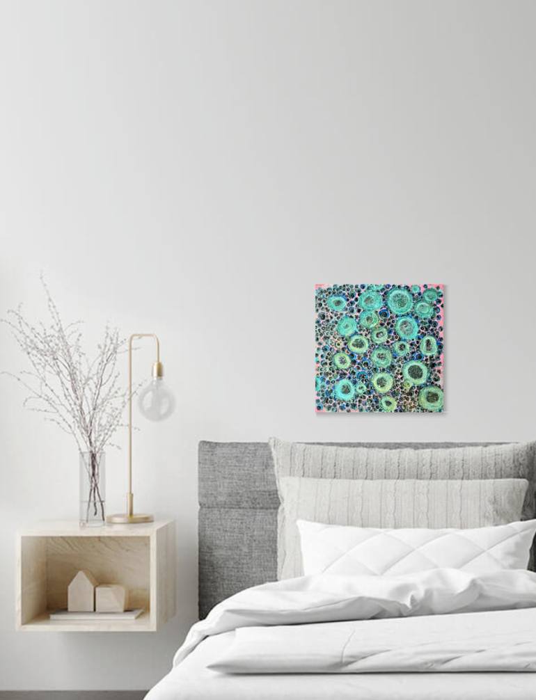 Original Abstract Expressionism Abstract Painting by Nrunser Fine Art