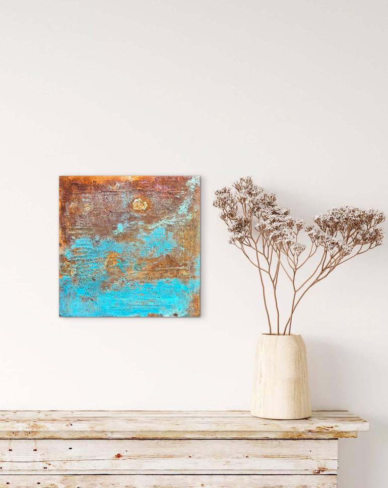 Original Abstract Expressionism Abstract Painting by Nrunser Fine Art