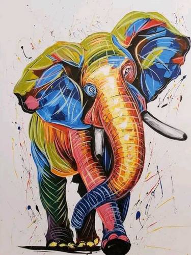 Print of Animal Paintings by Kevin Jjagwe