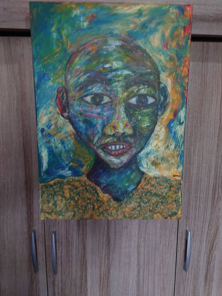 Original Abstract Painting by Thokozani Khumalo