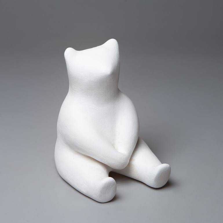Original Figurative Animal Sculpture by Nathalie Roverato