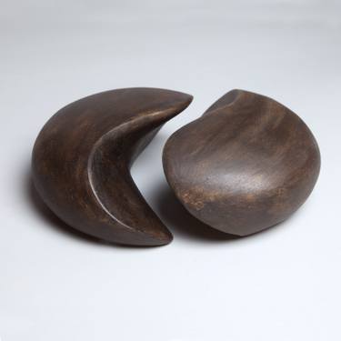 Original Minimalism Geometric Sculpture by Nathalie Roverato