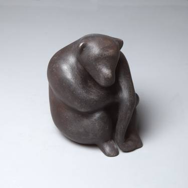Original Minimalism Animal Sculpture by Nathalie Roverato