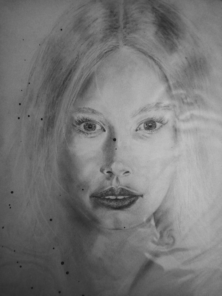 Original Figurative People Drawing by Nick Green