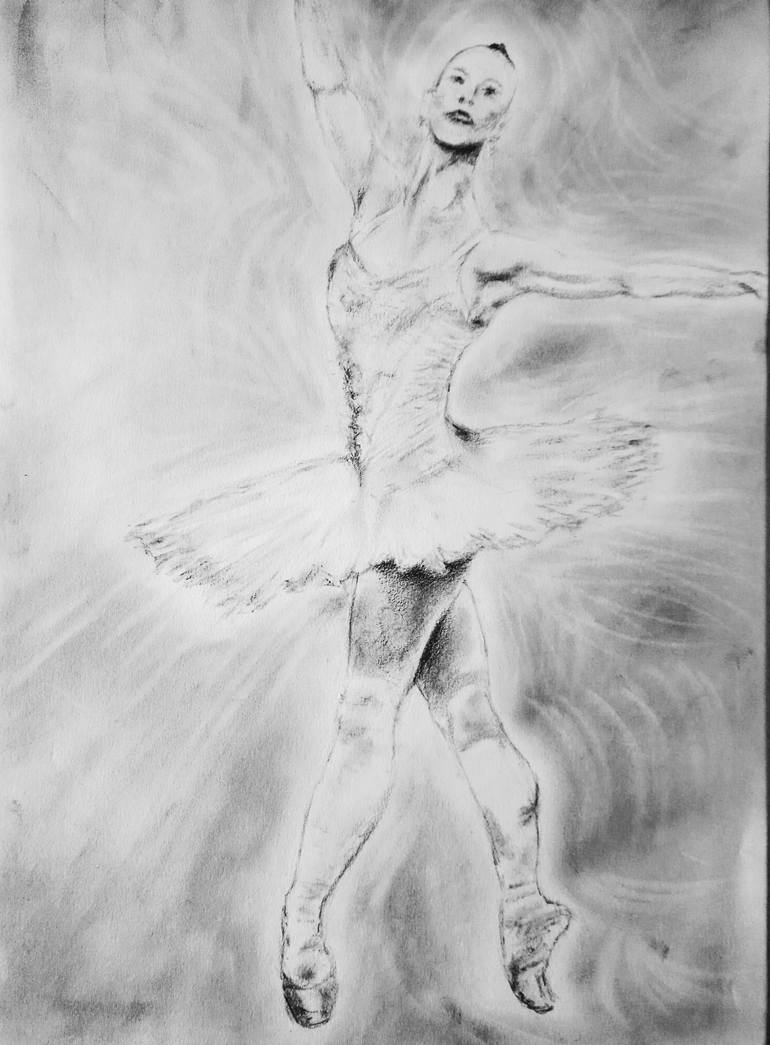 Original Figurative People Drawing by Nick Green