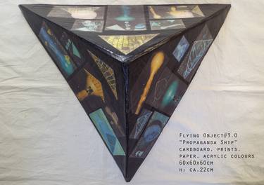 Saatchi Art Artist Stephan Jaeger; Sculpture, “flying object#3.0 propaganda ship” #art