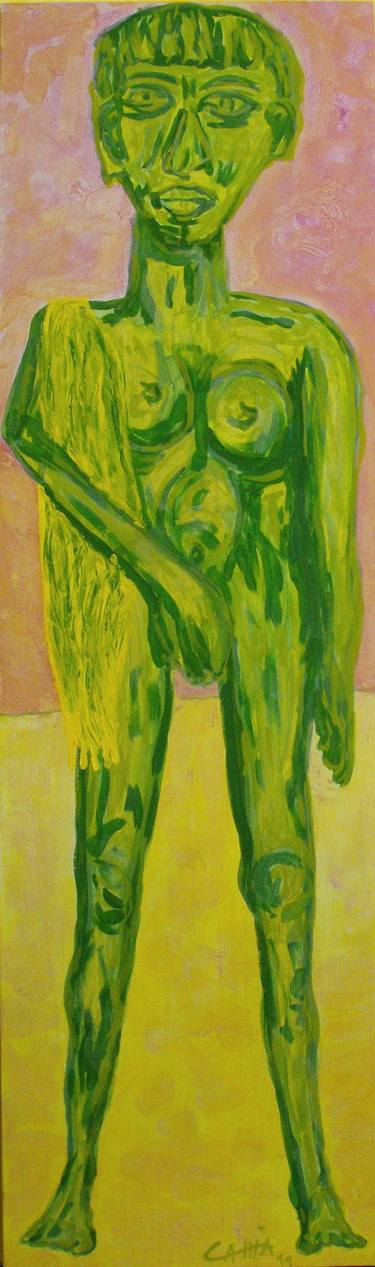 Original Expressionism Nude Paintings by Stephan Jaeger
