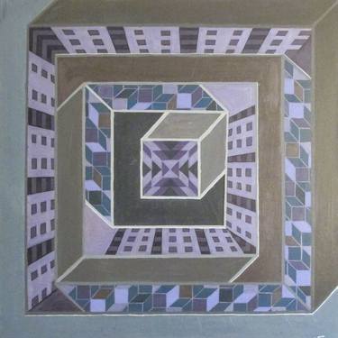 Original Geometric Paintings by Shay write