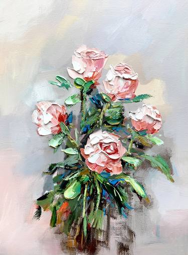 Print of Floral Paintings by Angela Jeanine