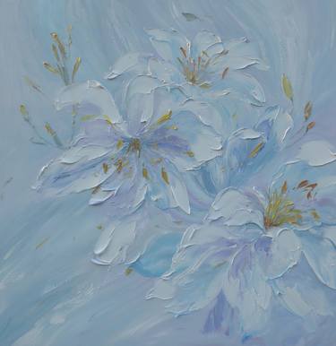 Original Floral Paintings by Angela Jeanine