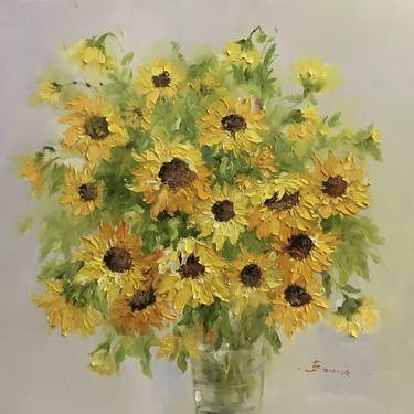 Original Pop Art Floral Paintings by Angela Jeanine