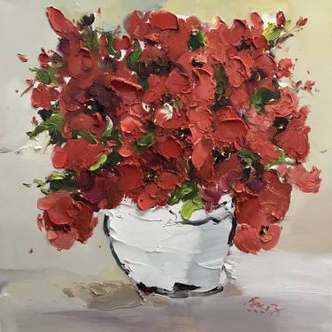 Original Floral Paintings by Angela Jeanine