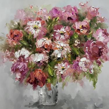 Original Floral Paintings by Angela Jeanine