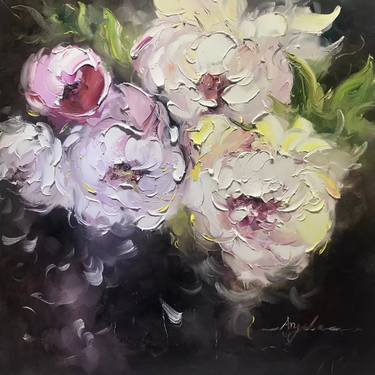 Original Floral Paintings by Angela Jeanine