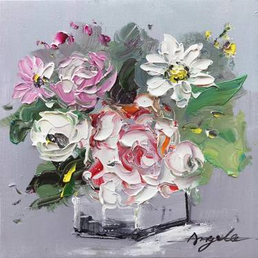Print of Floral Paintings by Angela Jeanine