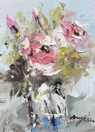 Print of Floral Paintings by Angela Jeanine