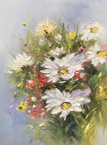 Original Floral Paintings by Angela Jeanine