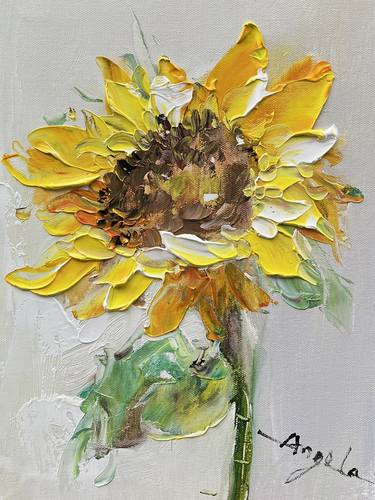 Original Floral Paintings by Angela Jeanine