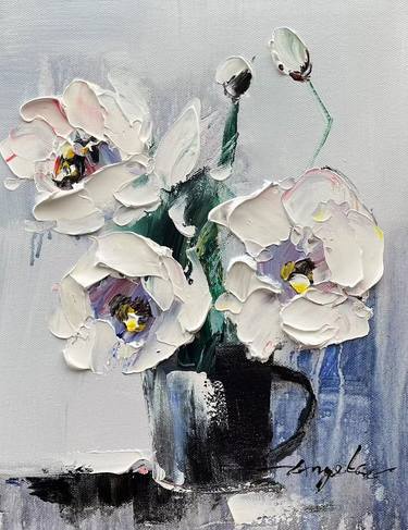 Print of Floral Paintings by Angela Jeanine