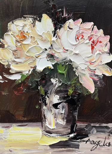 Print of Floral Paintings by Angela Jeanine