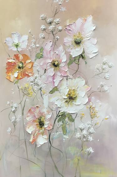 Print of Floral Paintings by Angela Jeanine